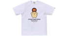 BAPE x PomPompurin Baby Milo Tee White
