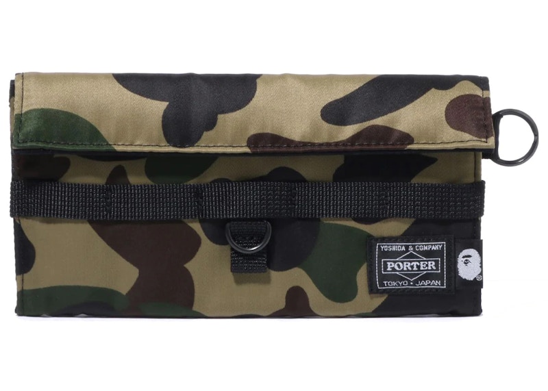 BAPE X PORTER 】1ST CAMO WALLET - 折り財布