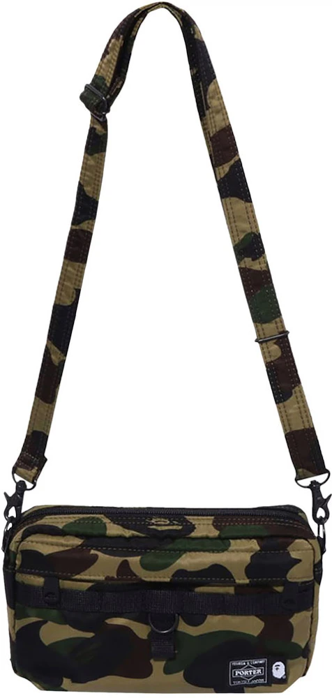 BAPE x Porter 1st Camo Shoulder II Bag Green - FW23 - US