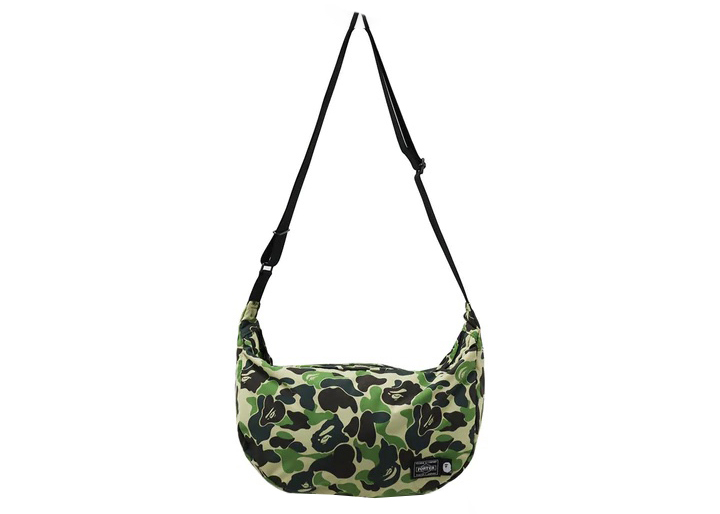 BAPE x Porter ABC Camo Shoulder Bag Green - SS22 - US