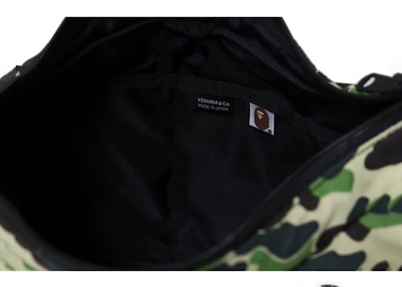 BAPE x Porter ABC Camo Shoulder Bag Green SS22 US