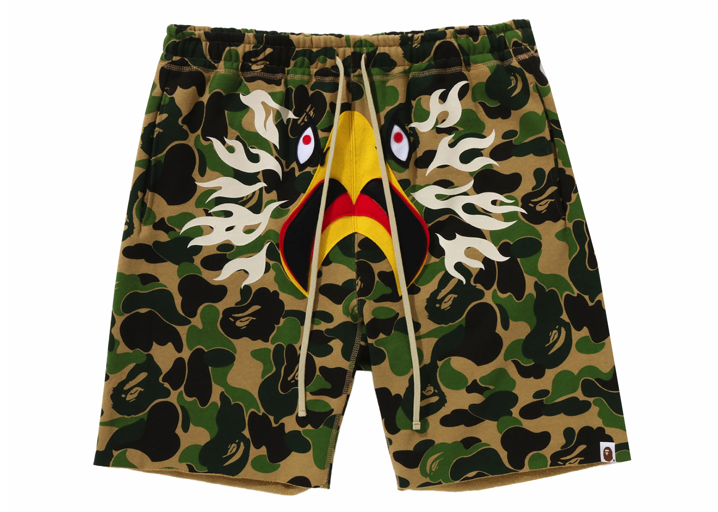 A BATHING APE x READYMADE Shorts Green | camillevieraservices.com