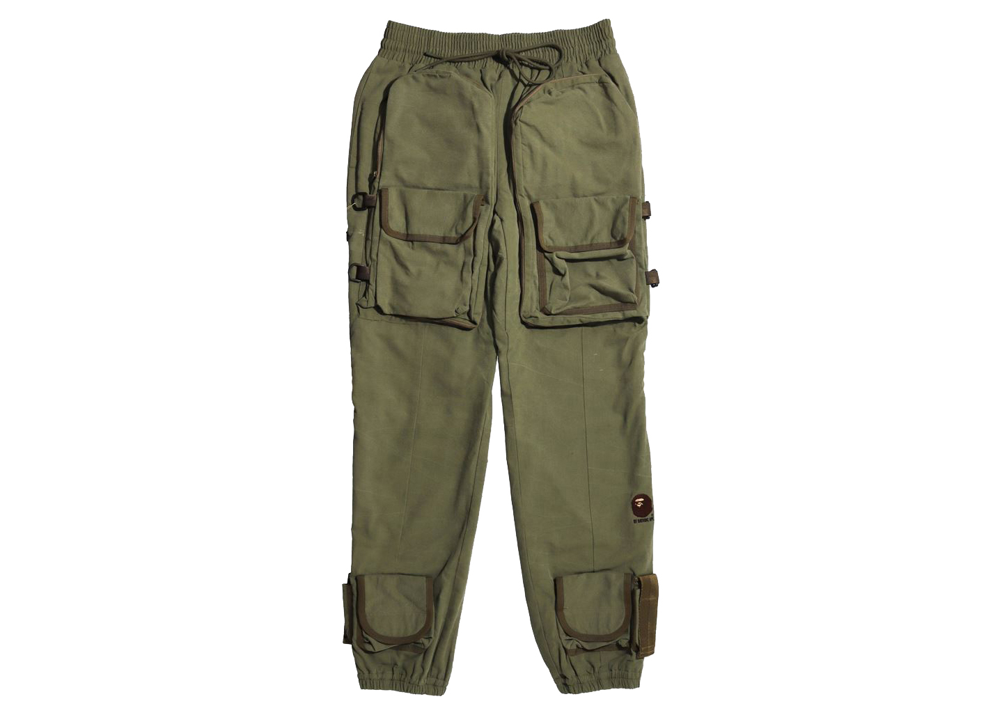 BAPE x READYMADE Multi Pocket Cargo Pants Olivedrab Men's - FW21 - US