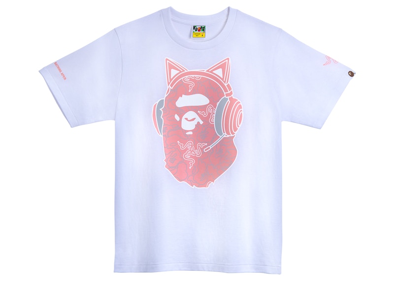 BAPE MCM CAMO APE HEAD TEE