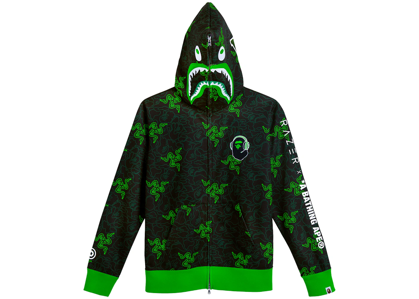 Razer bape hoodie Clearance