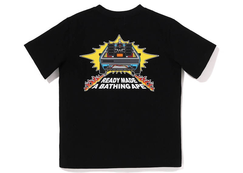 BAPE x Readymade Kids Back to the Future Tee Black Kids' - FW22 - US