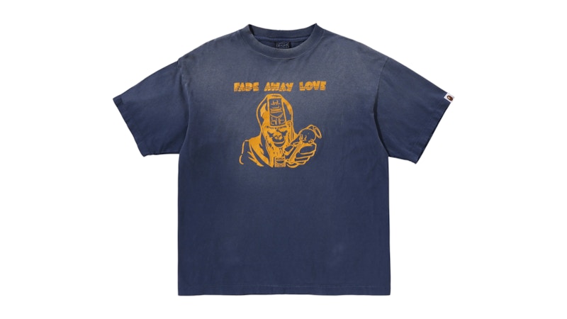 BAPE x Saint Mxxxxxx General Tee Navy Men's - SS26 - US