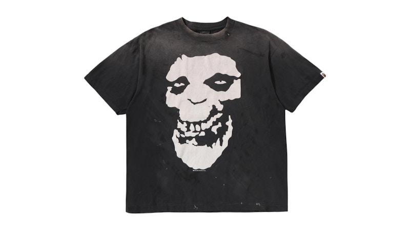 BAPE x Saint Mxxxxxx S.S.A.L.A Tee Black Men's - SS26 - GB