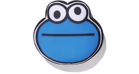 BAPE x Sesame Street Cookie Monster Flat Cushion Blue