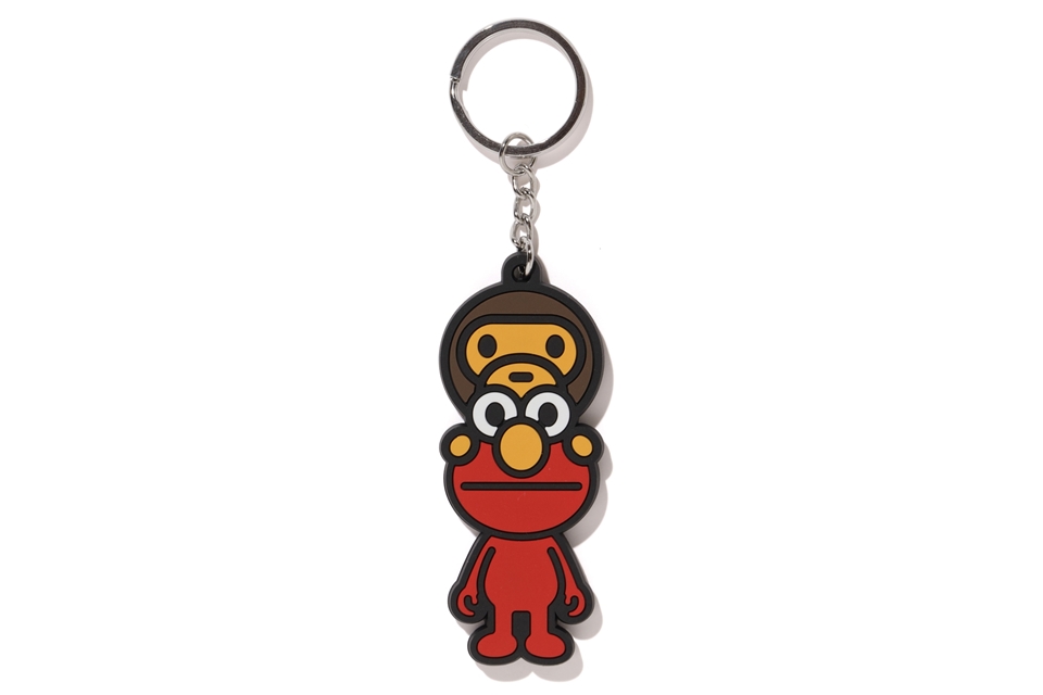 BAPE x Sesame Street Silicon Keychain Red - FW19 - US