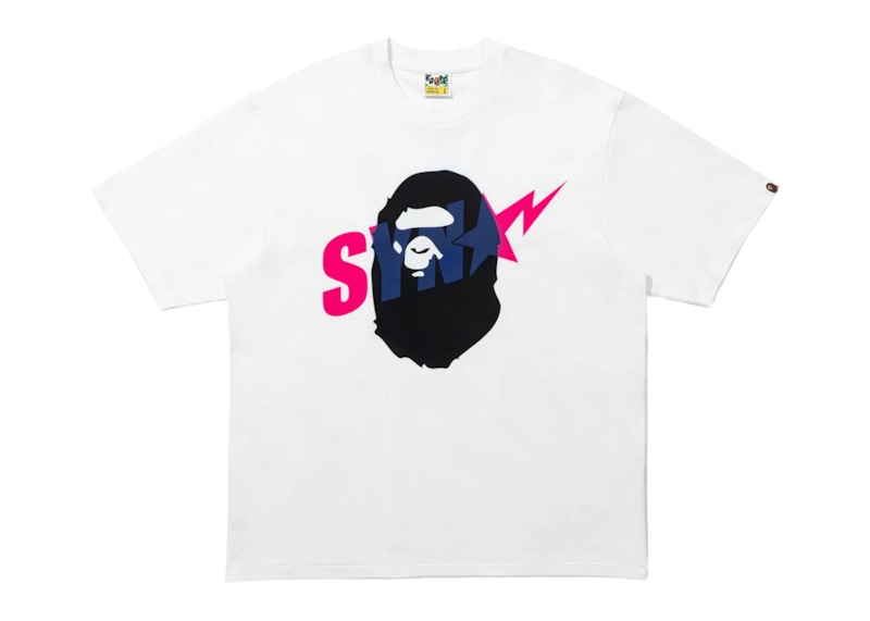 BAPE x Spotify x Central Cee Ape Head Relaxed Fit Tee White メンズ