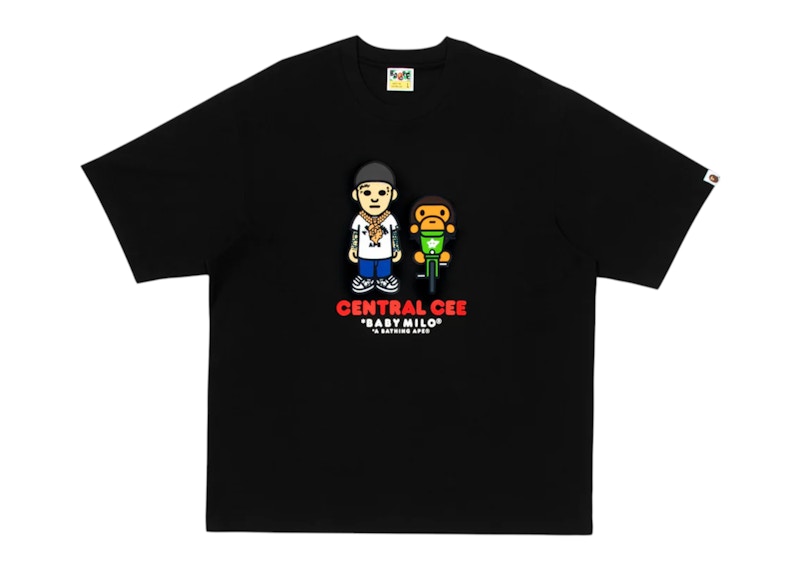 BAPE x Spotify x Central Cee Bax Milo Relaxed Fit Tee Black Men's