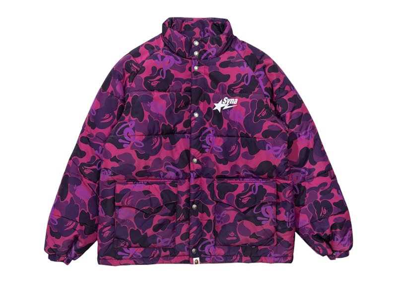 BAPE x Spotify x Central Cee Puffer Jacket Purple メンズ - FW25 - JP