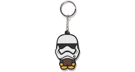 BAPE x Star Wars First Order Mask Keychain White