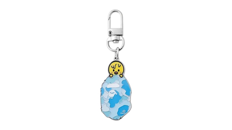 BAPE Pre-owned X Stray Kids Felix Keychain In Light Blue