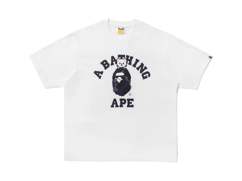 BAPE x Stray Kids Jiniret College Tee (FW25) White Men's - FW25 - US