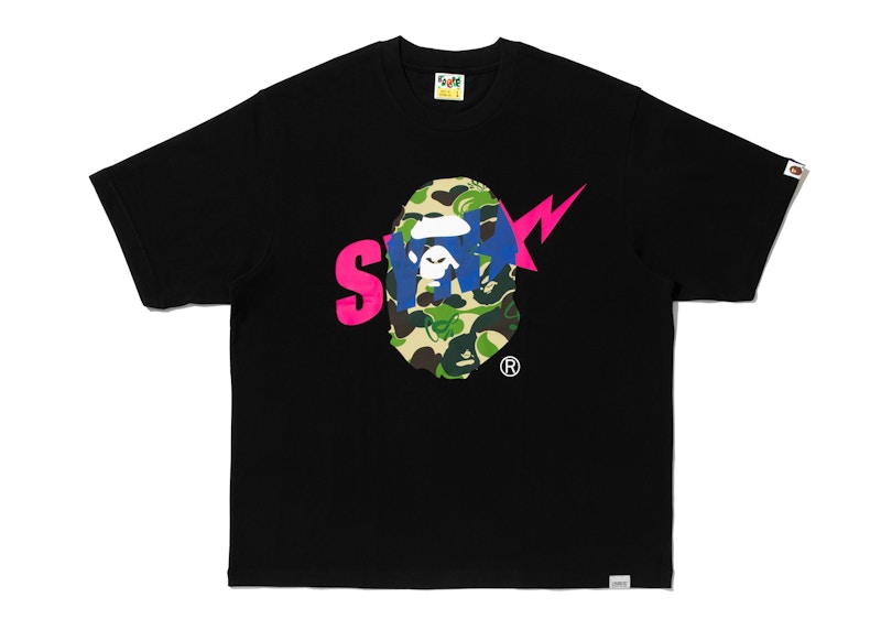 BAPE x Syna World Graphic Tee Black Men's - FW25 - US