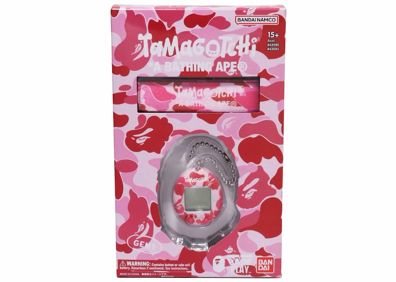 BAPE x Tamagotchi ABC Camo Original Tamagotchi Pink Men's - FW23 - US