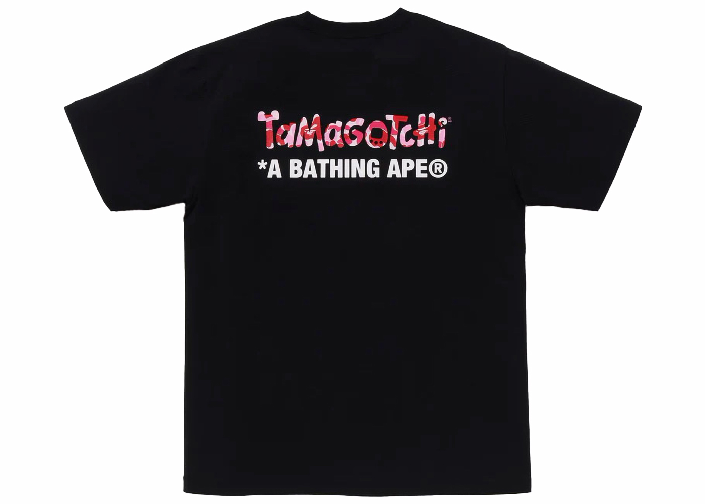 BAPE x Tamagotchi II Tee Black/Pink