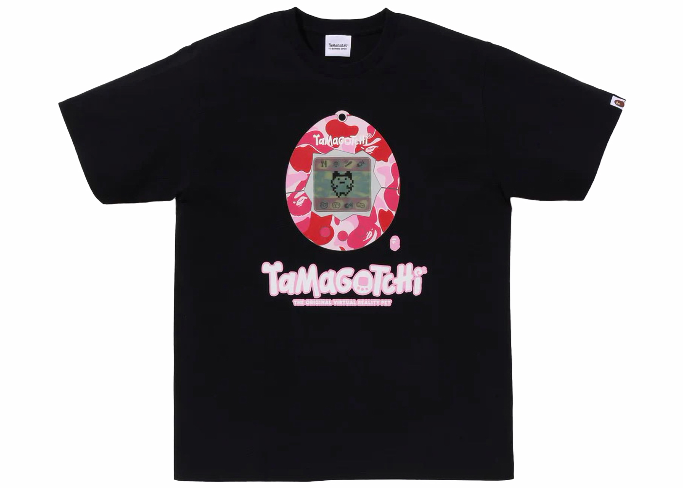 BAPE x Tamagotchi II Tee Black/Pink メンズ - FW23 - JP