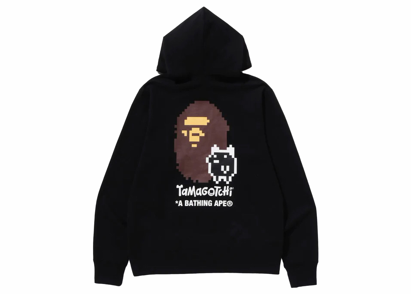 BAPE x Tamagotchi Pullover Hoodie Black Men's - FW23 - US