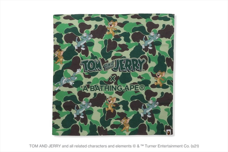 BAPE x Tom and Jerry Painting Crewneck White Men's - SS21 - US