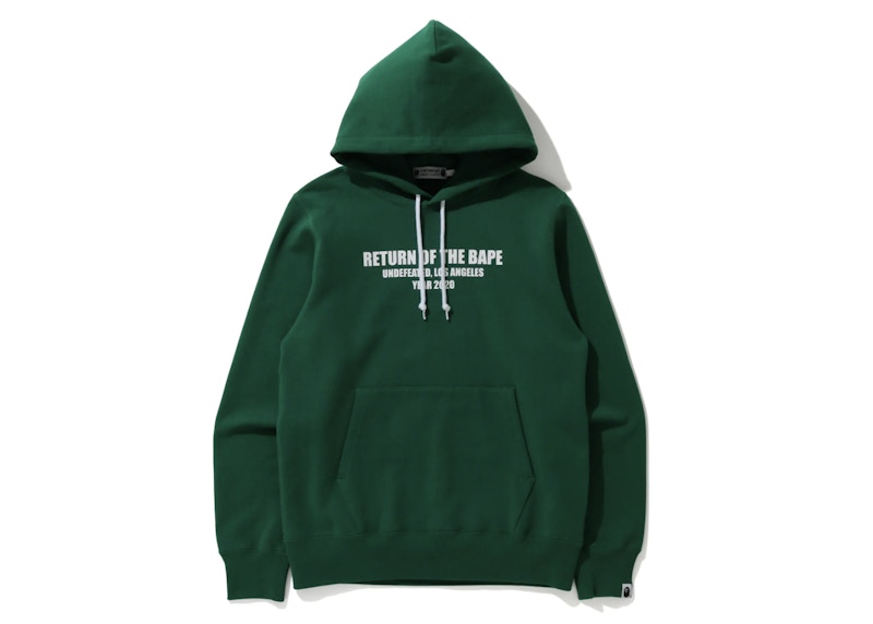 BAPE x Undefeated Pullover Hoodie Green メンズ - FW20 - JP