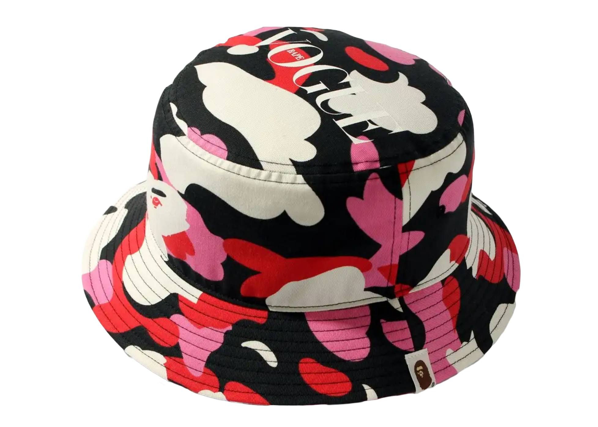 BAPE x VOGUE ABC Camo Bucket Hat Pink - SS22 - US