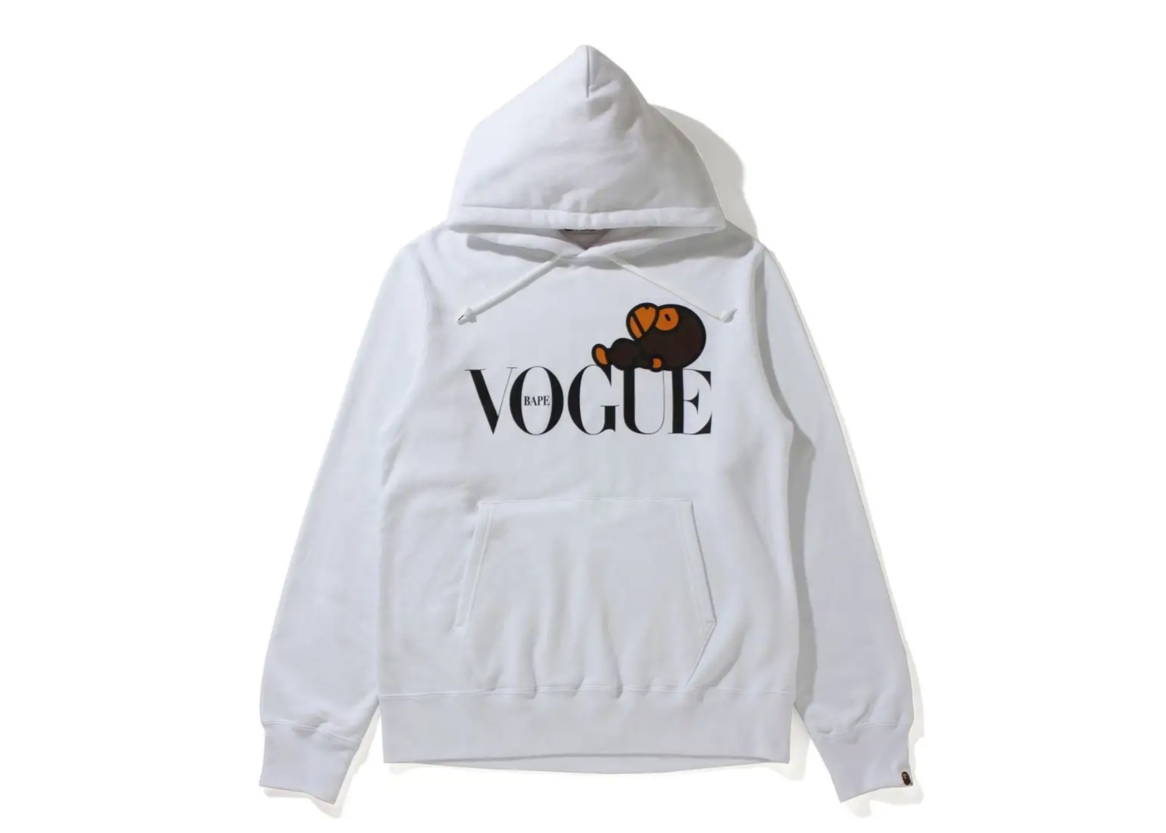 BAPE x VOGUE Baby Milo Pullover Hoodie White - SS22 - US