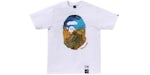 BAPE x Van Gogh Museum Ape Head Canvas Art II Tee White