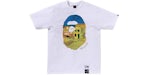 BAPE x Van Gogh Museum Ape Head Canvas Art III Tee White