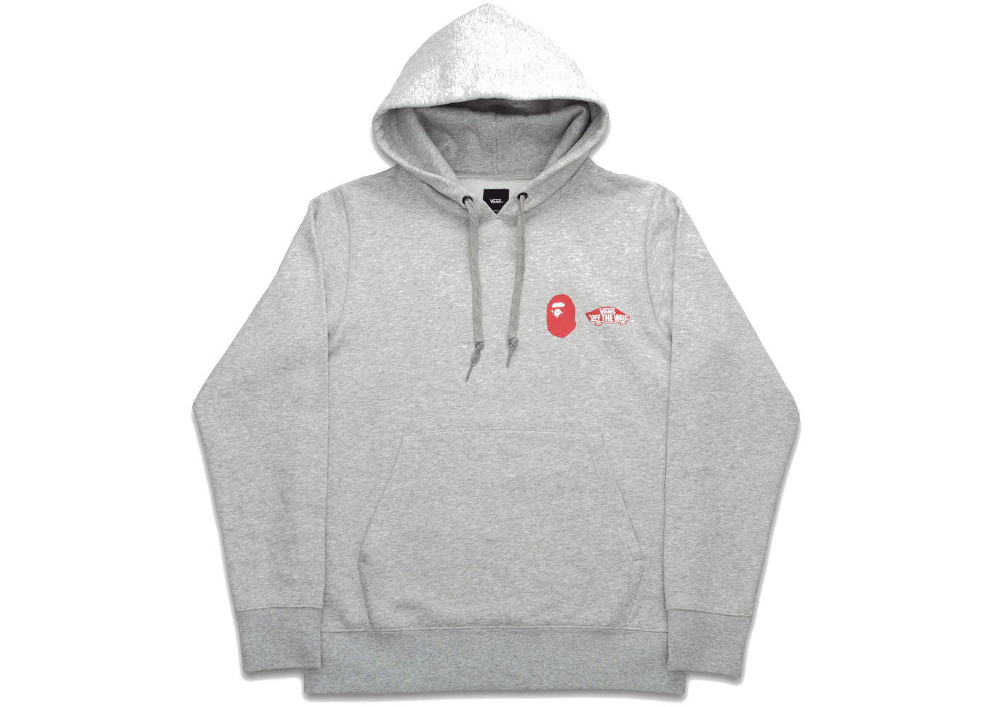 BAPE x Vans Sudadera con capucha de forro polar Ash Heather Hombre