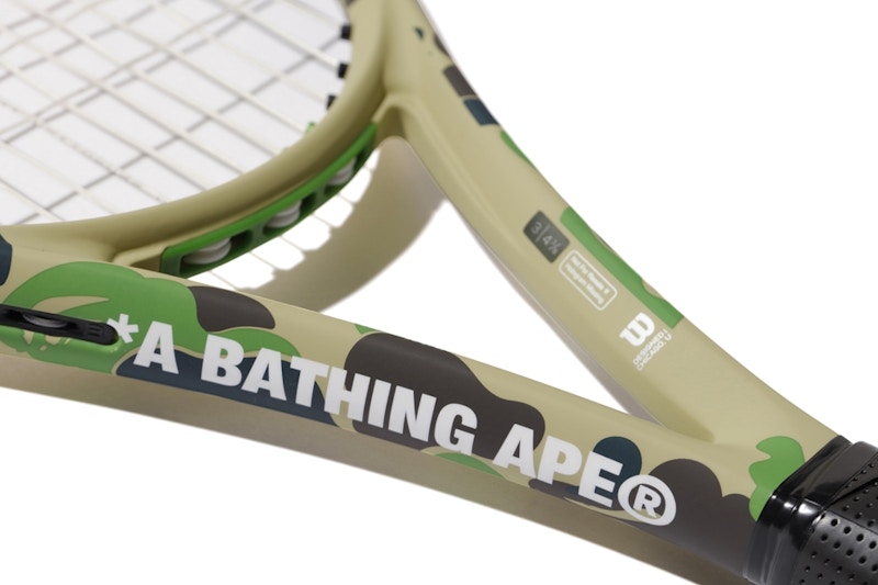 BAPE x Wilson Tennis Racket Green FW19 US