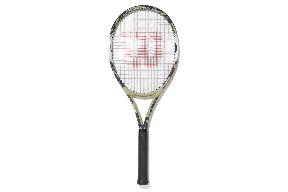 BAPE x Wilson Tennis Racket Green