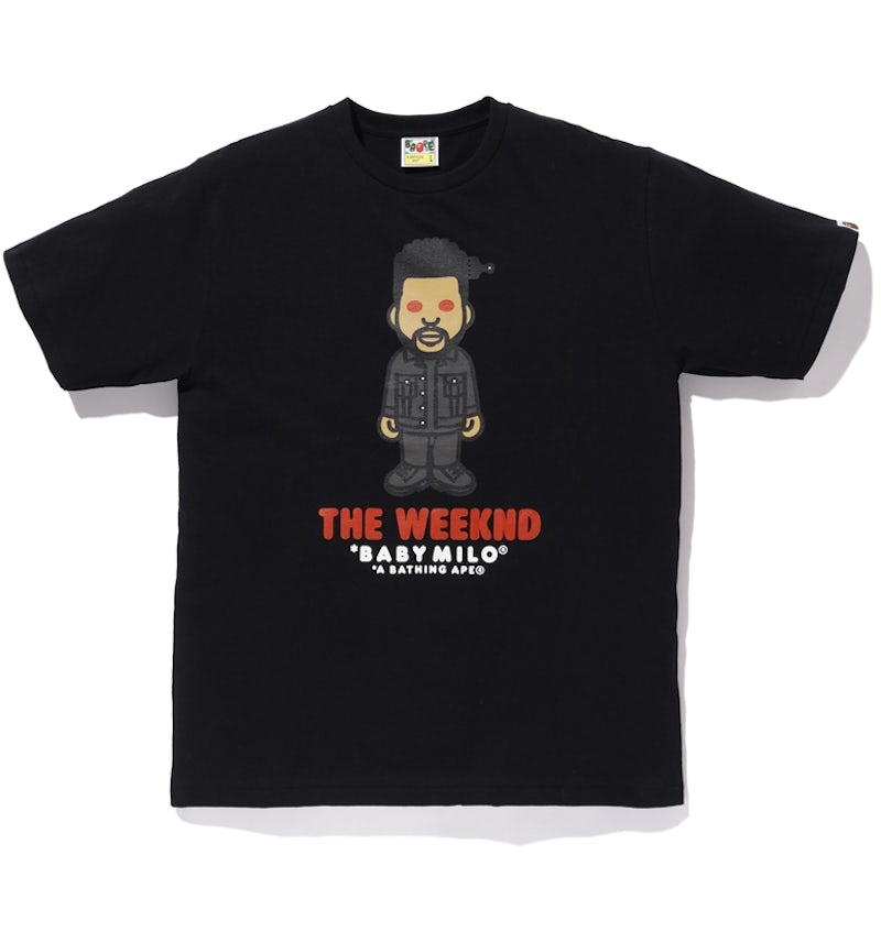 BAPE x XO The Weeknd Tee Black Men's SS20 US - Main Image