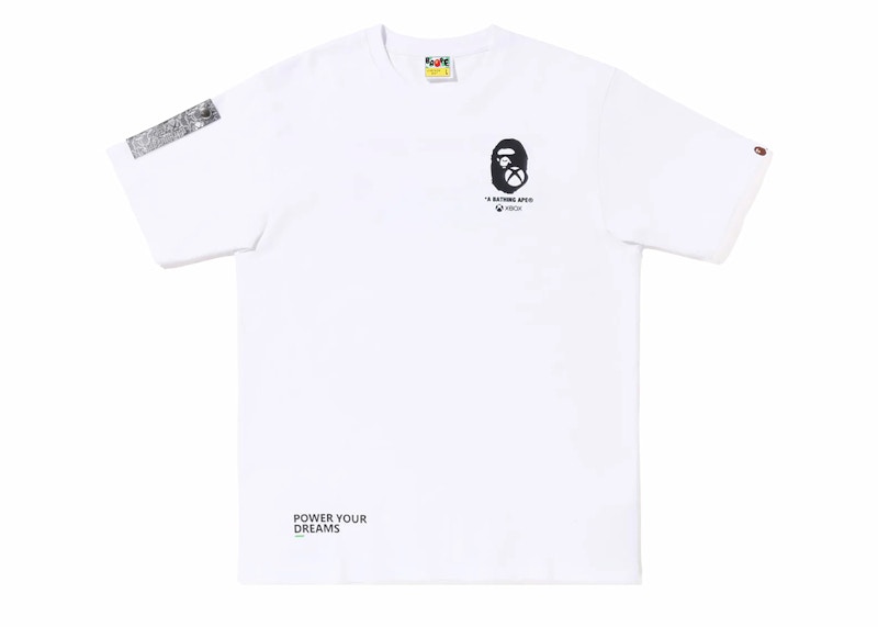 BAPE x Xbox Tee Blanc