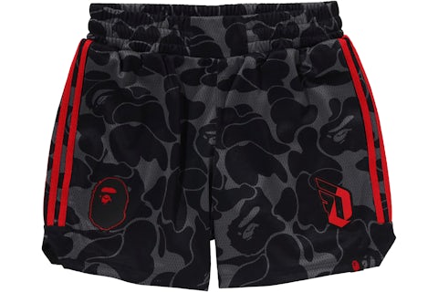 BAPE x adidas Dame Mesh Shorts (Asia Sizing) Black Men's FW24