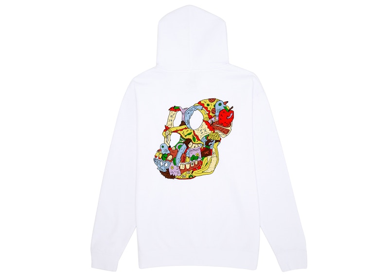 Pre-owned Bayc Men's  Nft Nyc Pop Up Exclusive Mutant Hoodie In White