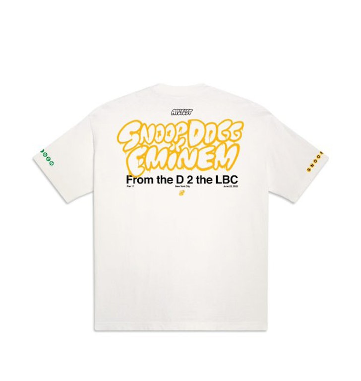 Pre-owned Bayc Snoop Dogg & Eminem T-shirt White