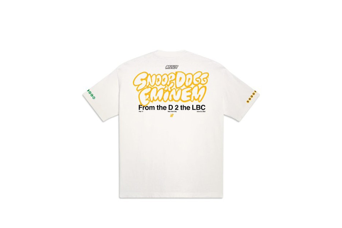 Pre-owned Bayc Snoop Dogg & Eminem T-shirt White