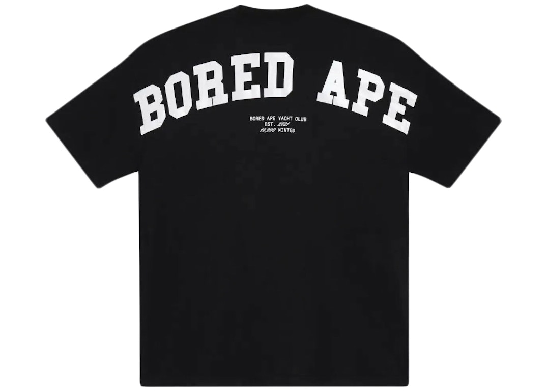 Pre-owned Bayc University T-shirt Black