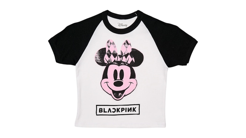 Blackpink x Disney Minnie Raglan Tee Black