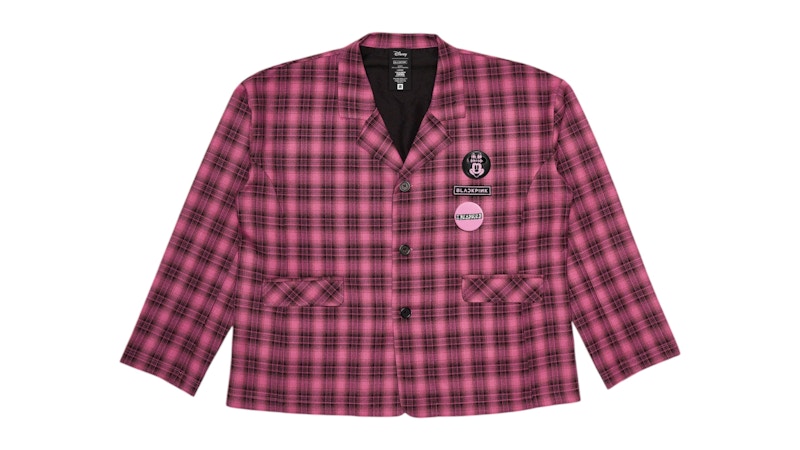 Blackpink x Disney Plaid Jacket Multicolor