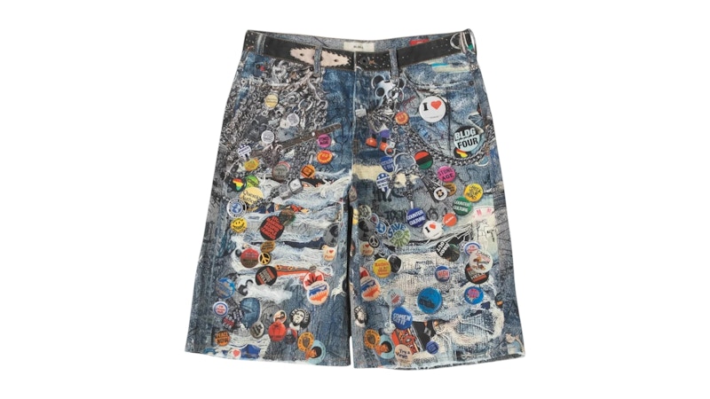 BLDG4 Acropolis Kitchen Sink Shorts Denim