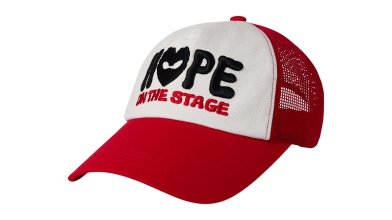 BTS Mesh Ball Cap Red/White - SS26 - JP
