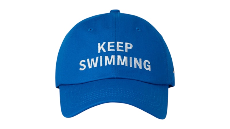 BTS SWIM Ball Cap Blue