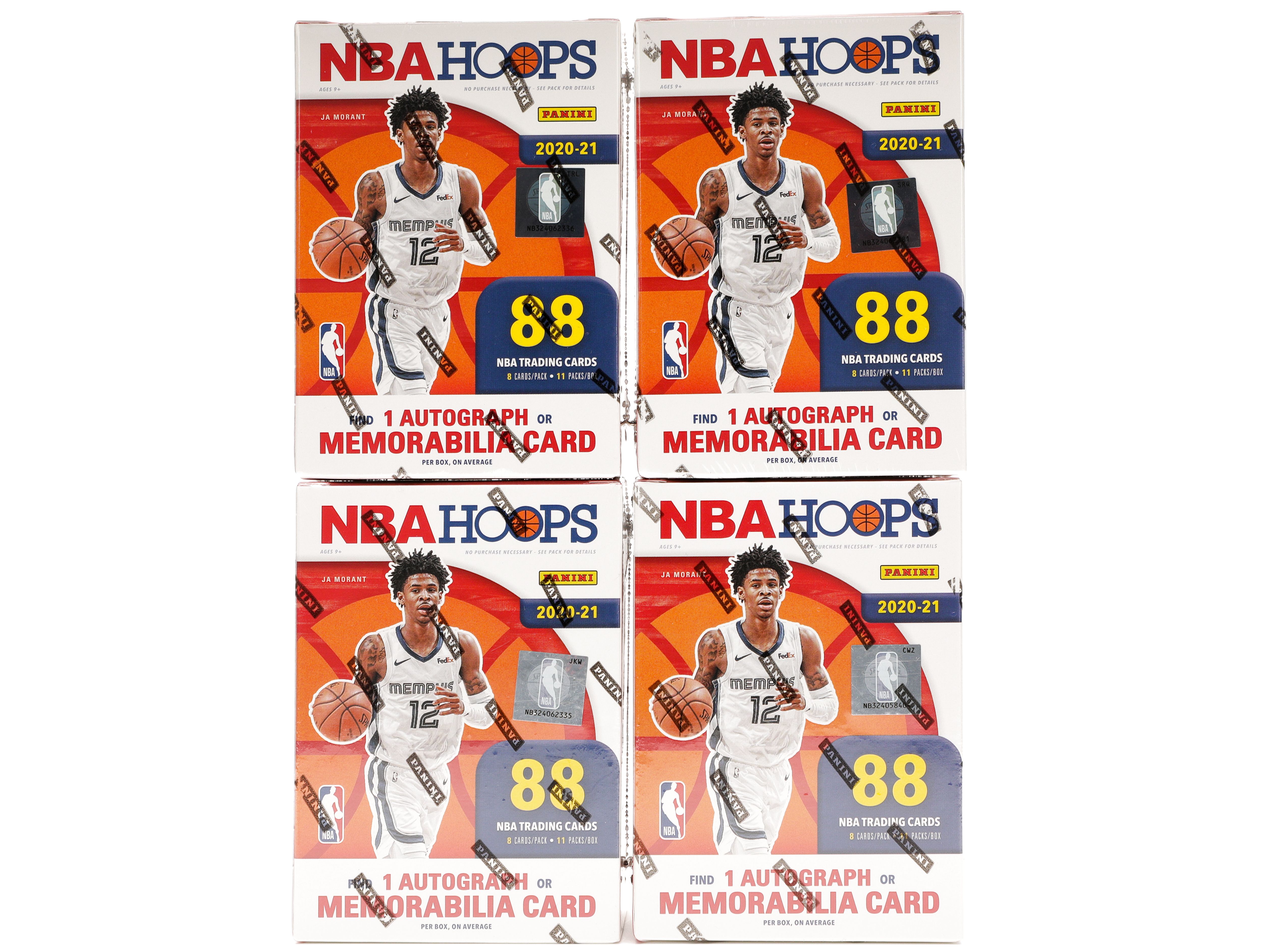 NBA 2020-21 HOOPS Basketball Blaster版-