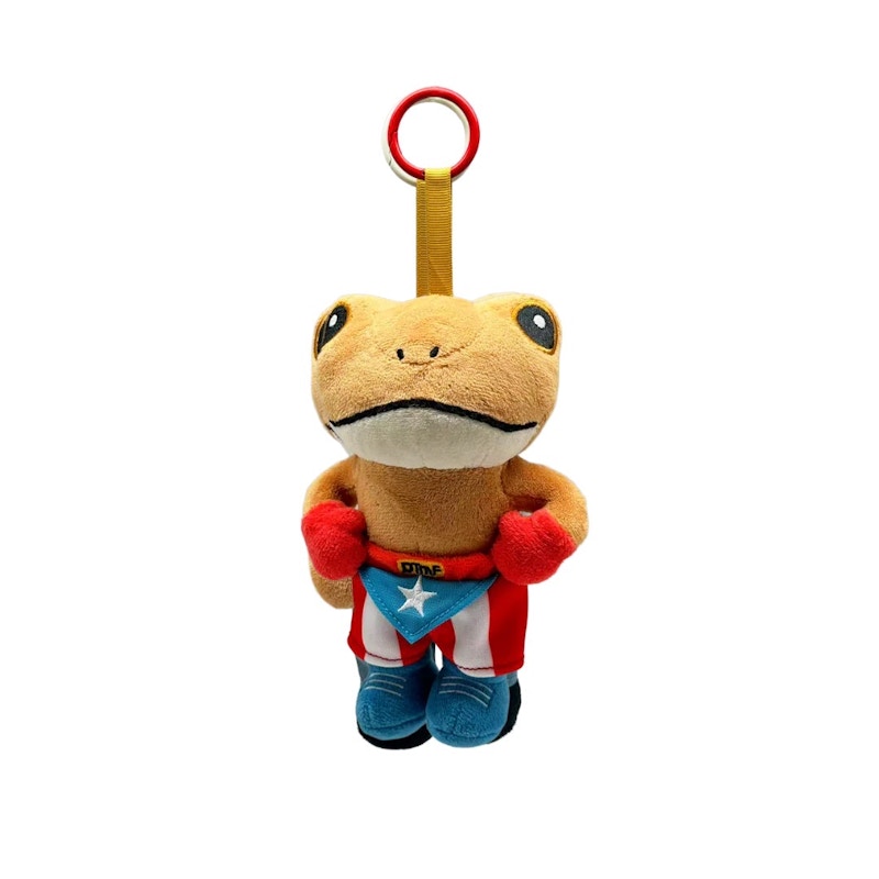 Bad Bunny Sapo Concho Boxeador Plush Keychain - US