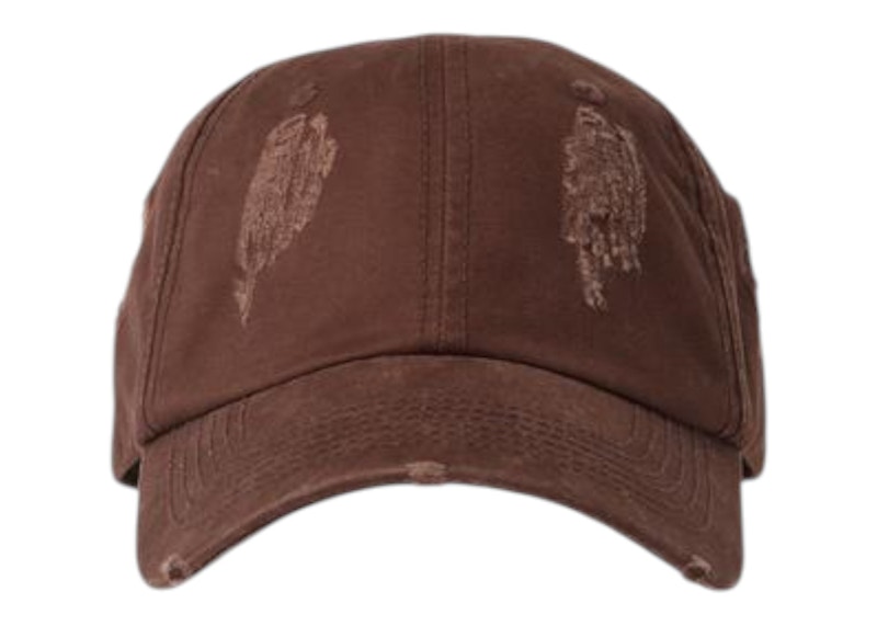 Bad Bunny x Zara Washed Ripped Cap Brown