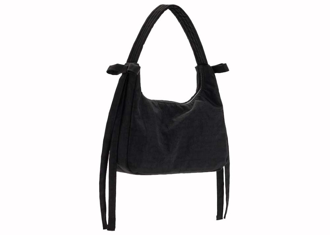 Pre-owned Baggu X Sandy Liang Mini Bow Bag Black